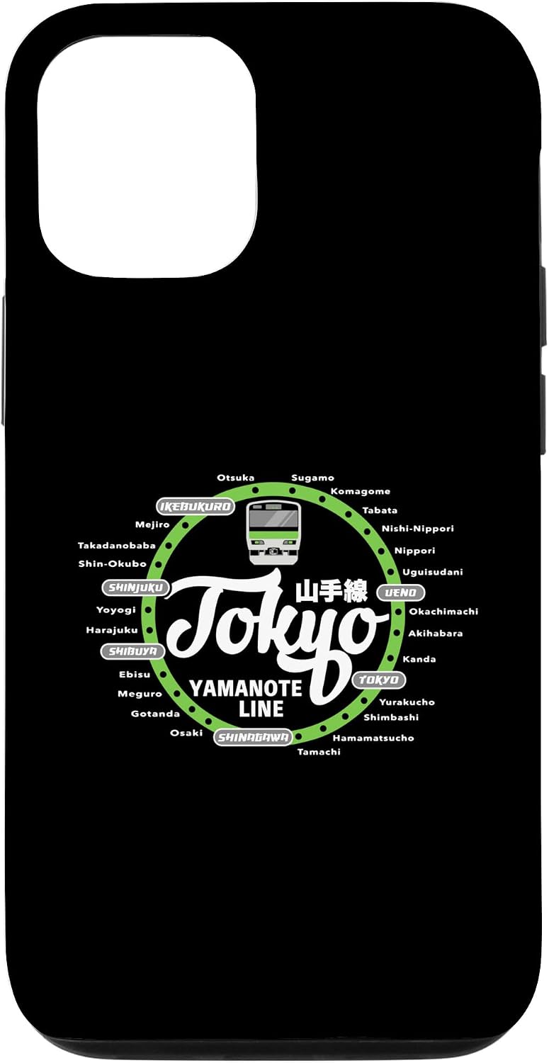 山手線 東京 和漢字 お土産 新宿 渋谷 スマホケース iPhone 13 用