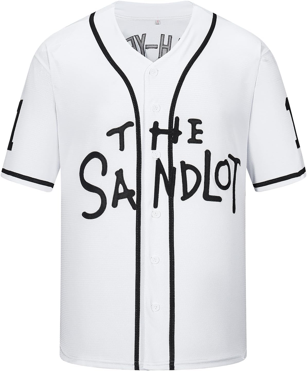 Traje de los años 90 para hombre, Sandlot 30 Jersey Rodriguez 30 Squints 5 Yeah-Yeah 11 Camisetas de béisbol de manga corta para hombres y mujeres
