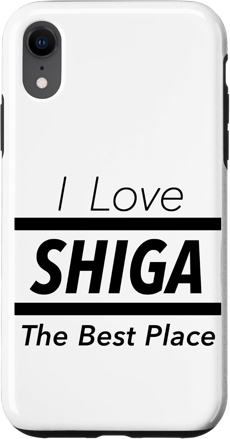 アイラブ・SHIGA 滋賀（I Love）JIMO-T【47都道府県】JIMO-T ジモティ プレゼント お土産 面白い スマホケース iPhone 13 用