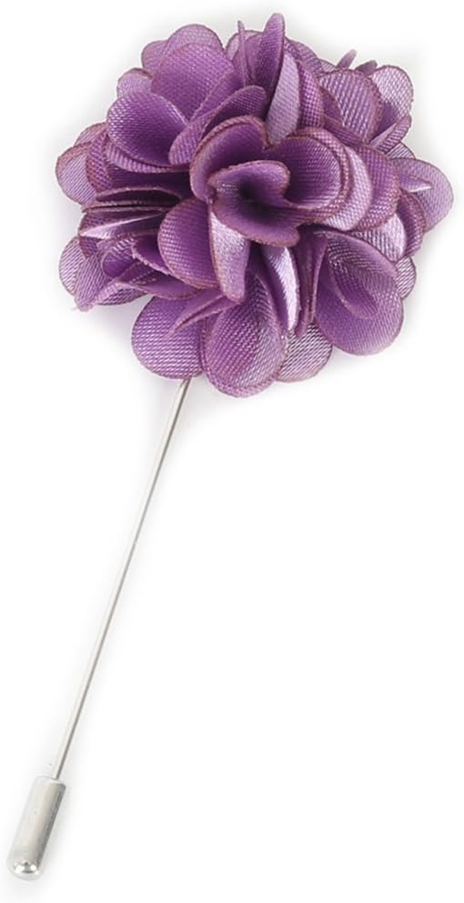 Flairs New York Esenciales del Caballero Premium Broche de Solapa de Flor Hecho a Mano