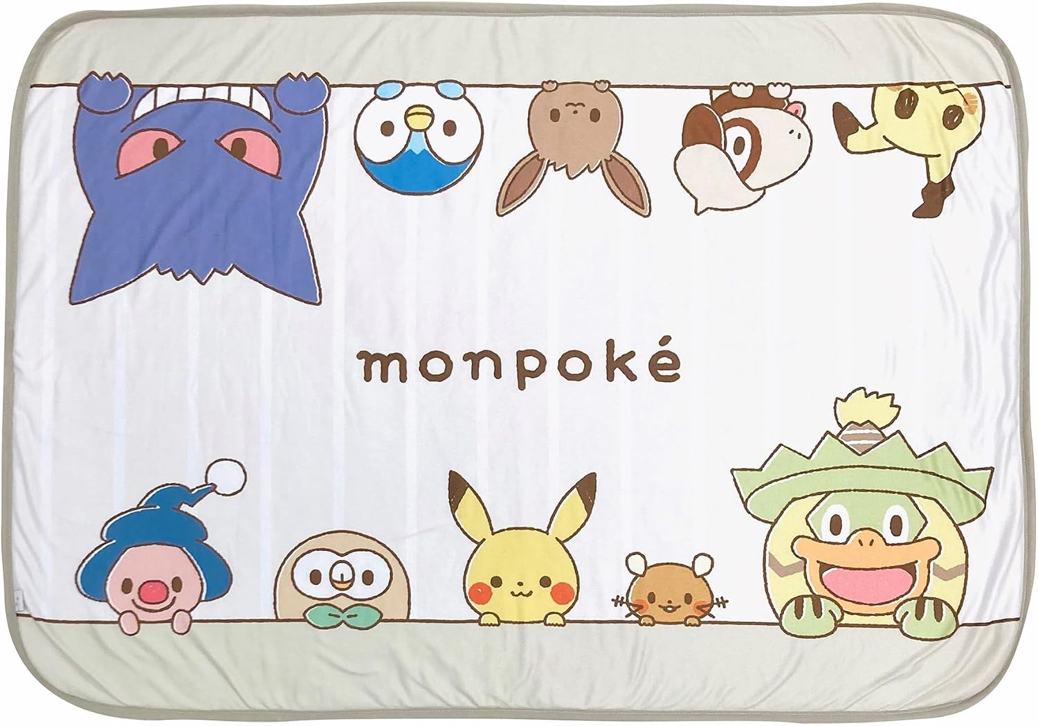 MORIPiLO Sanrio Characters Kuromi Throw Blanket (Soft Sheep Boa Throw), Purple, 27.6 x 39.4 inches (70 x 100 cm), Blanket, Goods, Warm, Cute, Summer, Winter, Cold Protection, Morishita Pillow