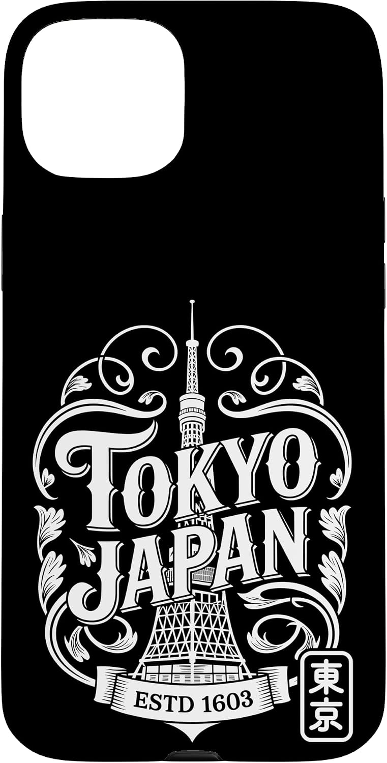 東京タワージャパン ヴィンテージ 旅行 アニメ 漢字 お土産 スマホケース iPhone 17 用