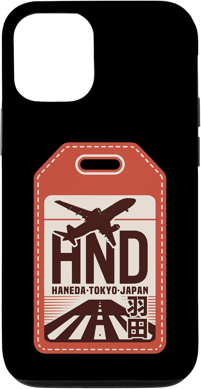 HND 羽田 東京 日本 空港コード 漢字 お土産 スマホケース iPhone 17 用