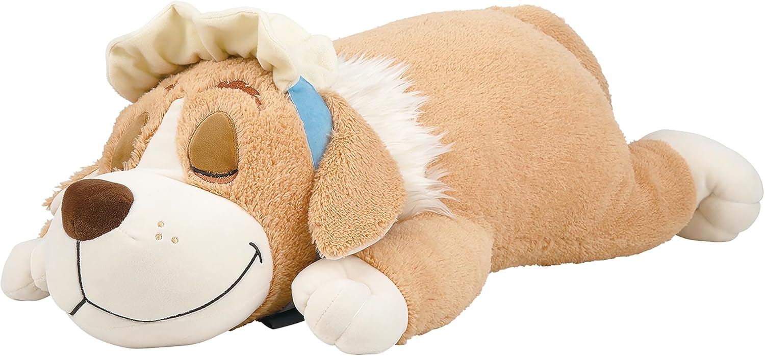 Liv Heart 80106-21 Disney Mochi Hug Body Pillow, Fluffy, Cuddly, Marie, Size L, Length: Approx. 15.7 in (40 cm)