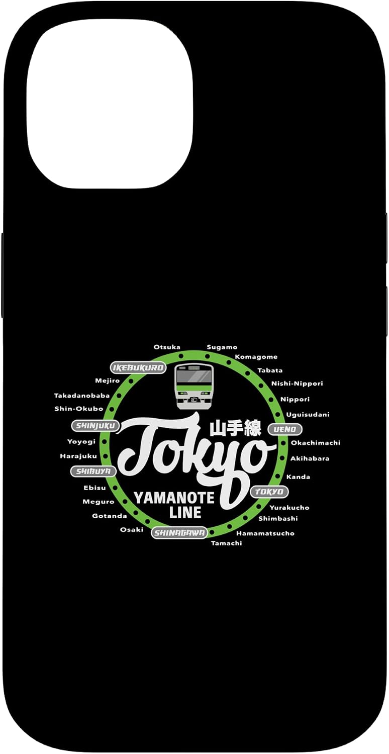 山手線 東京 和漢字 お土産 新宿 渋谷 スマホケース iPhone 13 用