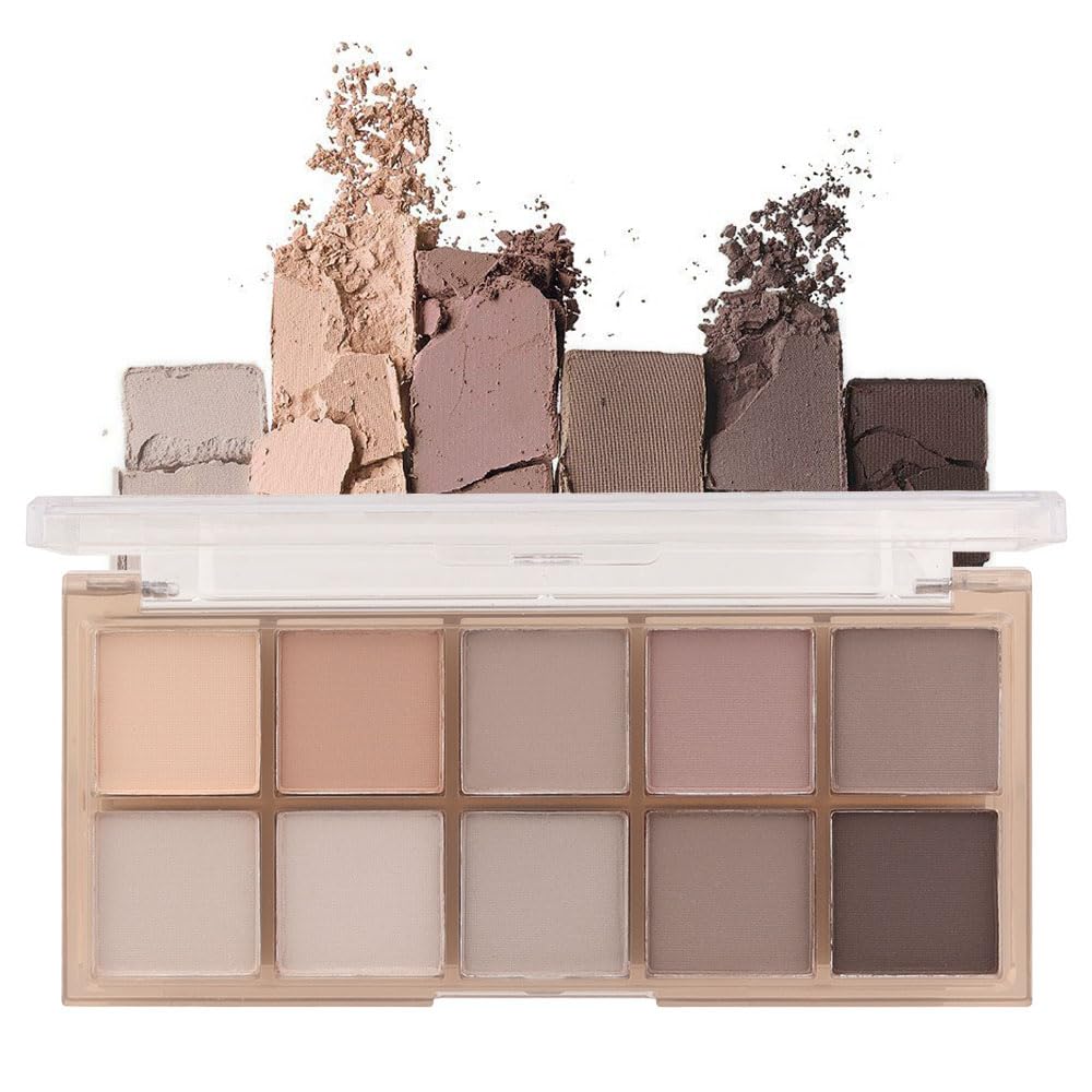 CAKAILA Brown Eyeshadow Palette-Neutral Nude Brown Smokey Eye Shadow Palette,Rose Gold Bronze Naked Cream Eyeshadow Palette Makeup,Natural Eyeshadow for Eyes Long Lasting Naturing-Looking