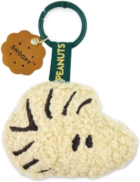Marimo Craft SPCQ-683 Snoopy Snacktime Chef Series Acrylic Key Holder, Red, Approx. W 1.6 x H 2.3 x D 0.1 inches (40 x 59 x 3 mm)
