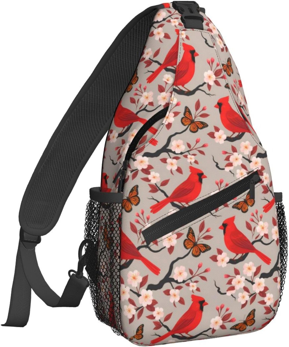 Famame Mochila bandolera para el pecho, bolsa de hombro, gimnasio, ciclismo, viajes, senderismo, mochila para hombres y mujeres, MultiColor37, Tamaño único
