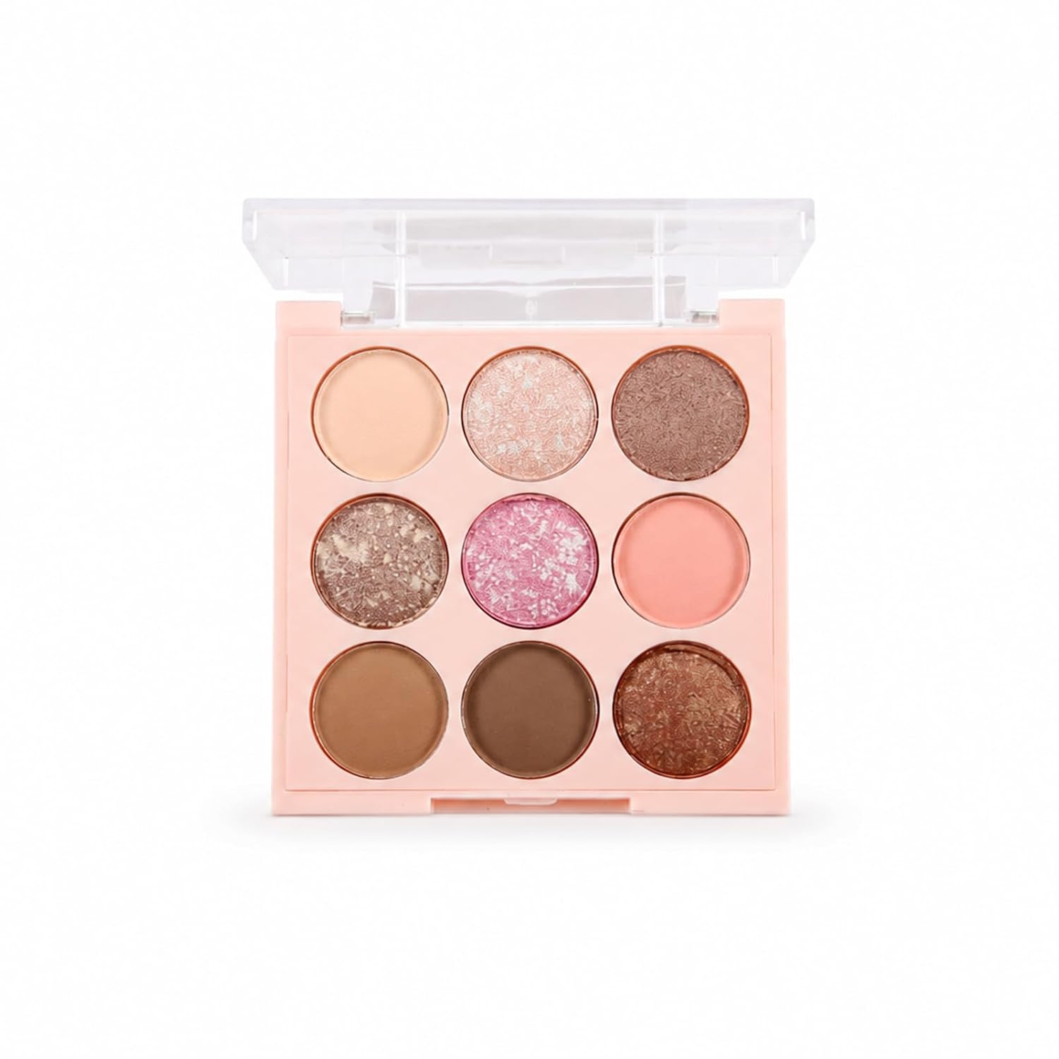 Boobeen Paleta de sombras de ojos nude – maquillaje mate y brillante, polvo de sombra de ojos cremoso altamente pigmentado, crea un aspecto de ojos neutro, larga duración, fácil de crear looks