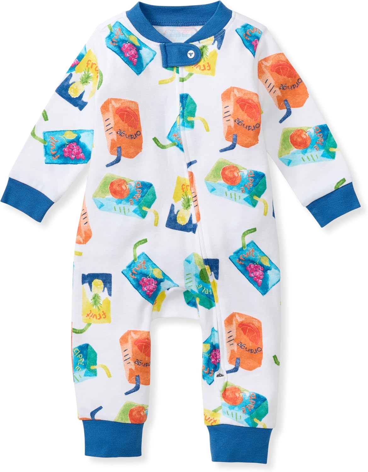 Burt's Bees Baby Pijama unisex para dormir y jugar, pijama de una pieza con cremallera sin pies | Soft organic cotton footed sleep & play features a loose, relaxed fit and 2-way zipper for easy nighttime changes