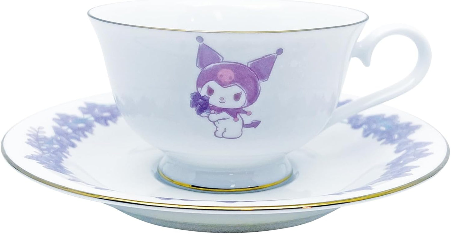 Sanrio SAN4213-1 Hello Kitty Soup Bowl and Rice Bowl Dinnerware Set, Mini, Kitty, Miscellaneous Goods, Sanrio Goods, Gift, Made in Japan