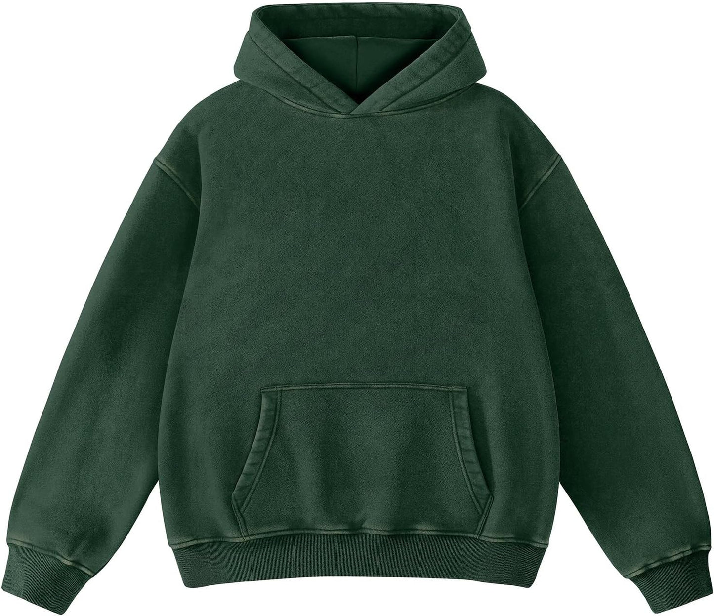 Dnzzs Sudadera con lavado ácido para mujer, sudadera con capucha de manga larga, sudaderas con capucha de gran tamaño de moda para mujer, sudaderas vintage y sudaderas pesadas