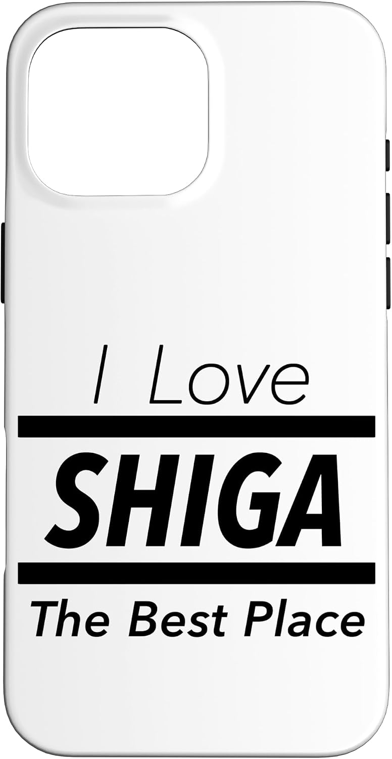 アイラブ・SHIGA 滋賀（I Love）JIMO-T【47都道府県】JIMO-T ジモティ プレゼント お土産 面白い スマホケース iPhone 13 用