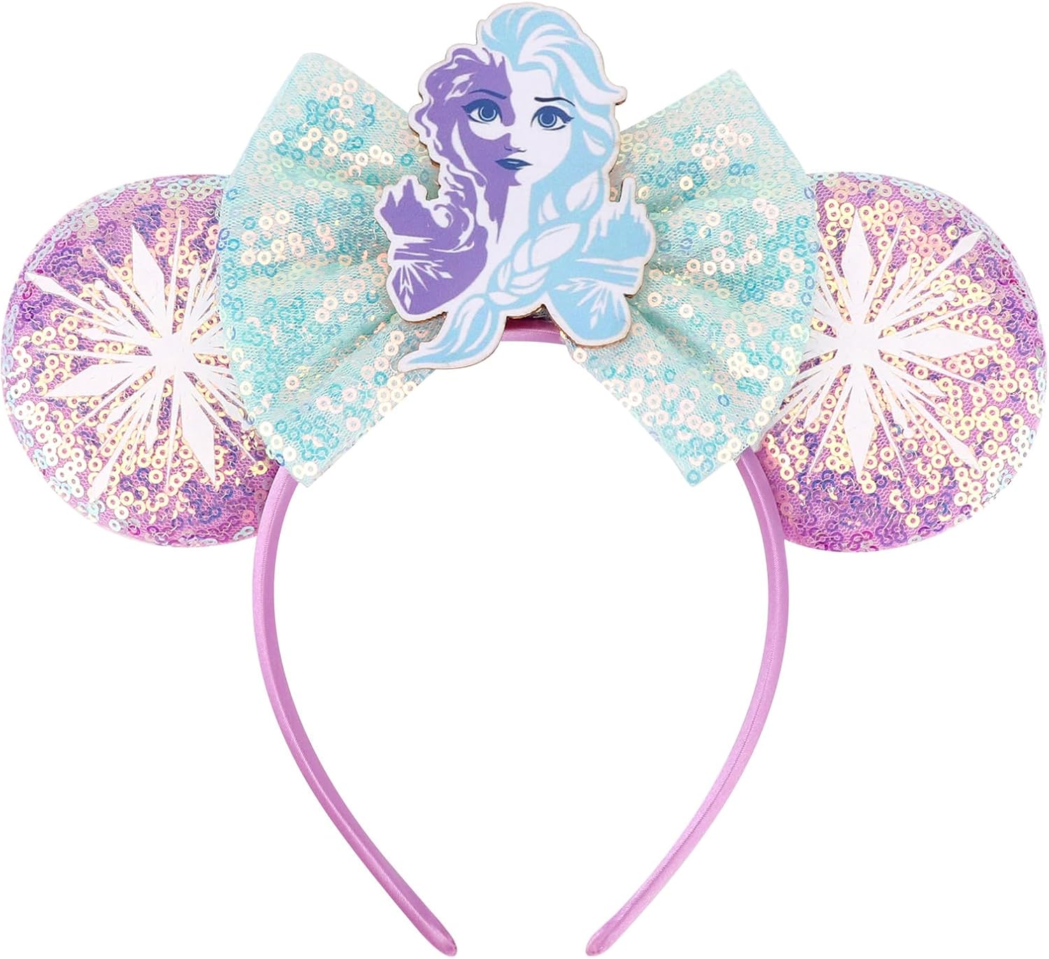 DRESHOW Mouse Ears Bow Sequins Party Decoration Cosplay Costume for Girls and Women