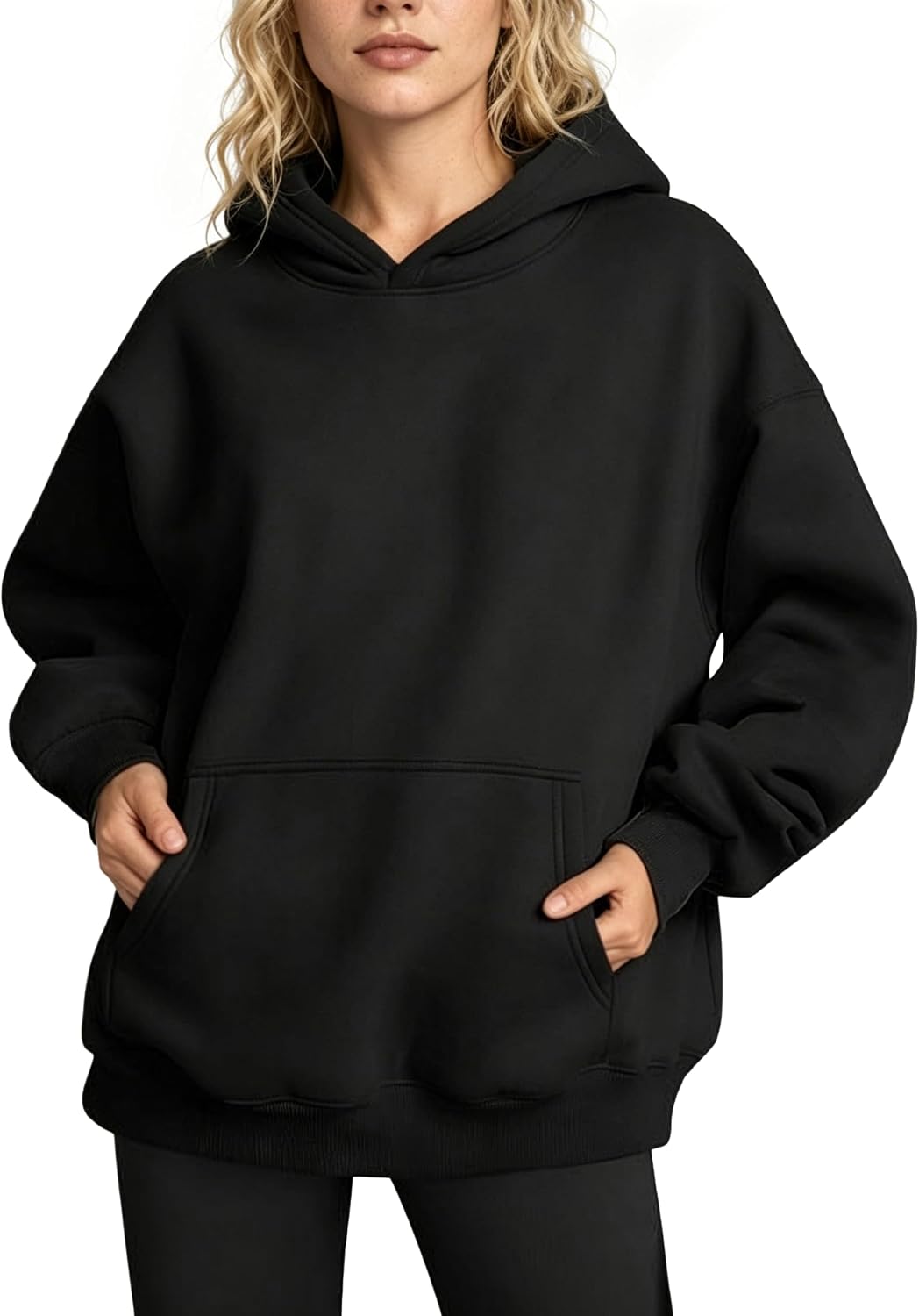 Sudaderas con capucha para mujer, de gran tamaño, de moda, para otoño, suéter de forro polar, manga larga, trajes de invierno, ropa Y2K