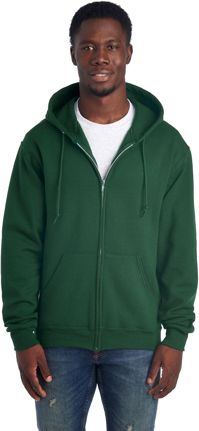 Jerzees Sudaderas con capucha y sudaderas de forro polar NuBlend para hombre, mezcla de algodón, tallas S-3X