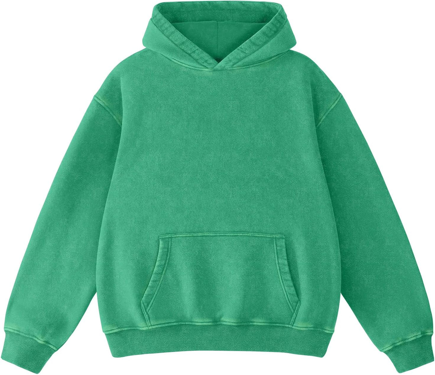 Dnzzs Sudadera con lavado ácido para mujer, sudadera con capucha de manga larga, sudaderas con capucha de gran tamaño de moda para mujer, sudaderas vintage y sudaderas pesadas