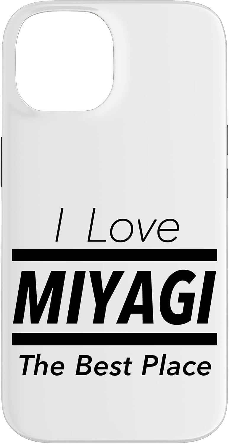 アイラブ・MIYAGI 宮城（I Love）JIMO-T【47都道府県】ジモティ プレゼント お土産 かっこいい 面白い スマホケース iPhone 16 用