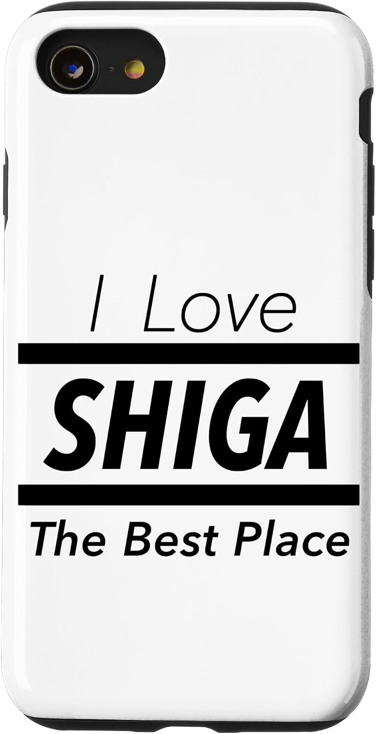 アイラブ・SHIGA 滋賀（I Love）JIMO-T【47都道府県】JIMO-T ジモティ プレゼント お土産 面白い スマホケース iPhone 13 用