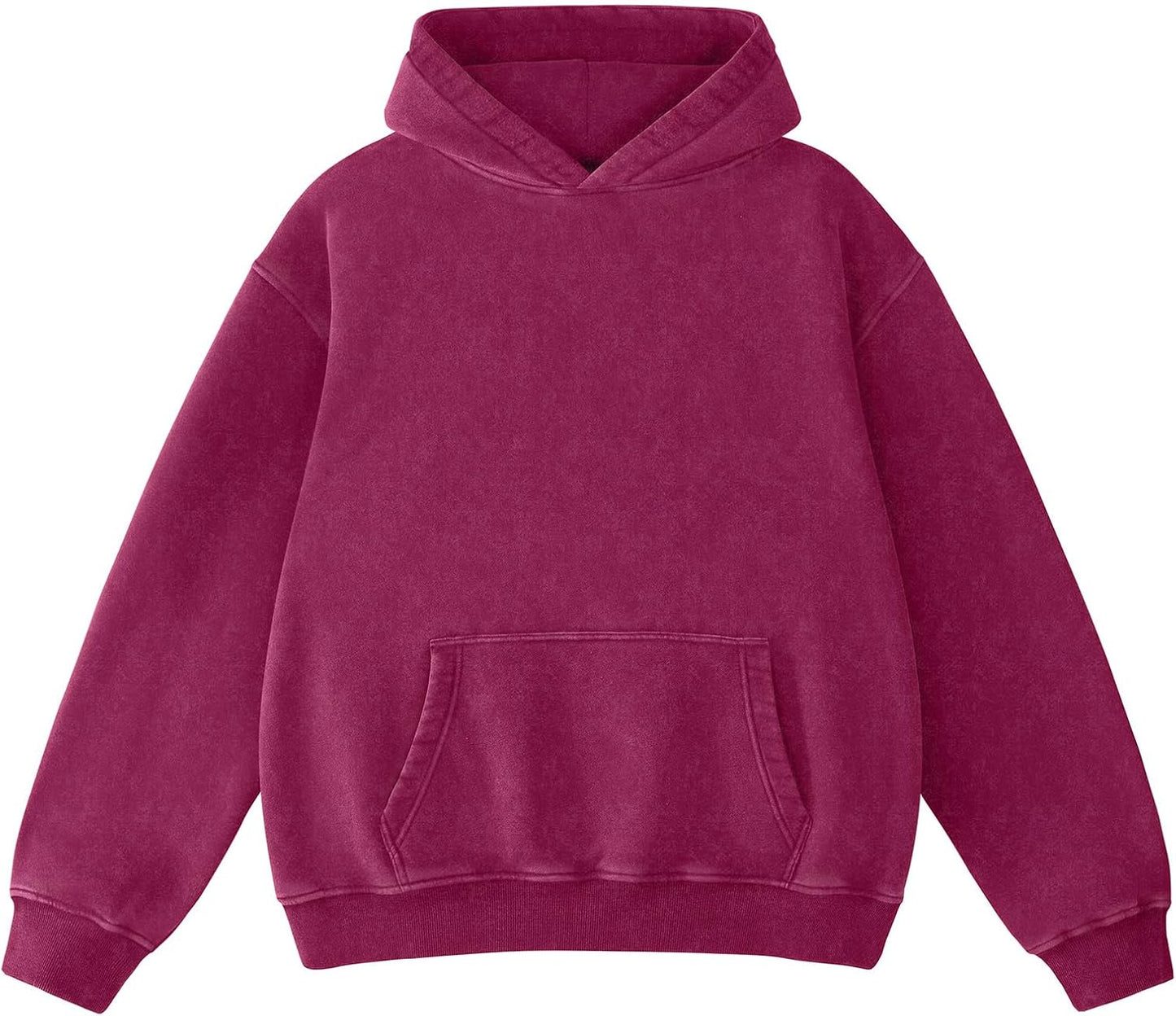 Hatant Sudaderas con capucha de gran tamaño para hombres y parejas, sudaderas con capucha pesadas vintage para hombre, suéteres de lavado ácido, ropa 2026
