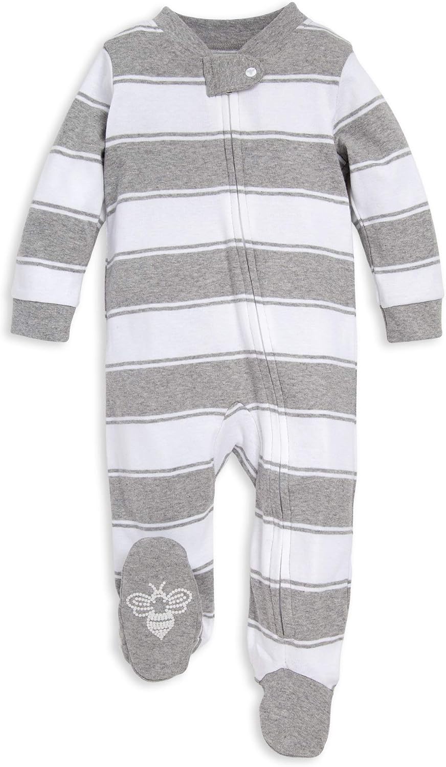 Burt's Bees Baby Pijama con pies de algodón orgánico para niños
