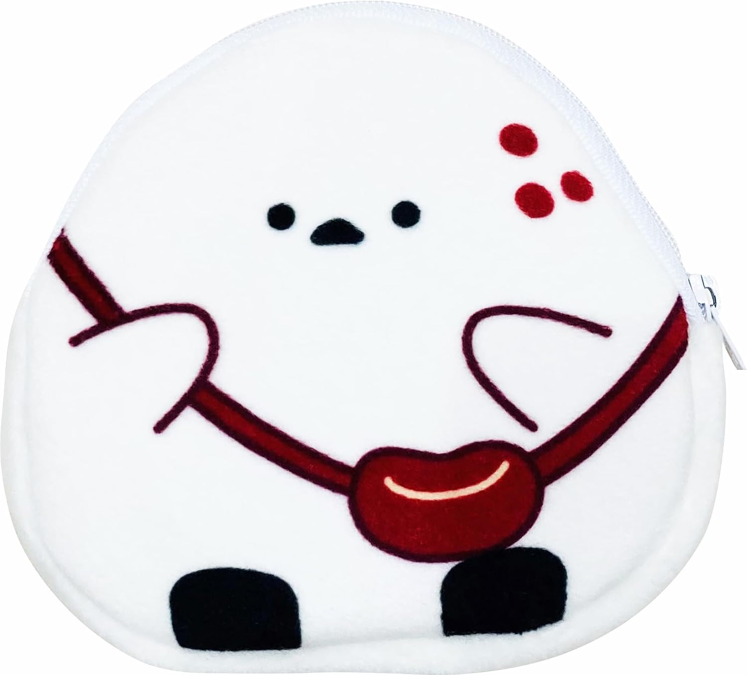 MORIPiLO Hello Kitty Tissue Case, Sanrio Characters, Merchandise, Plush Pouch, Small, Cute, 7.9 x 5.5 inches (20 x 14 cm), Pillow Pouch, White