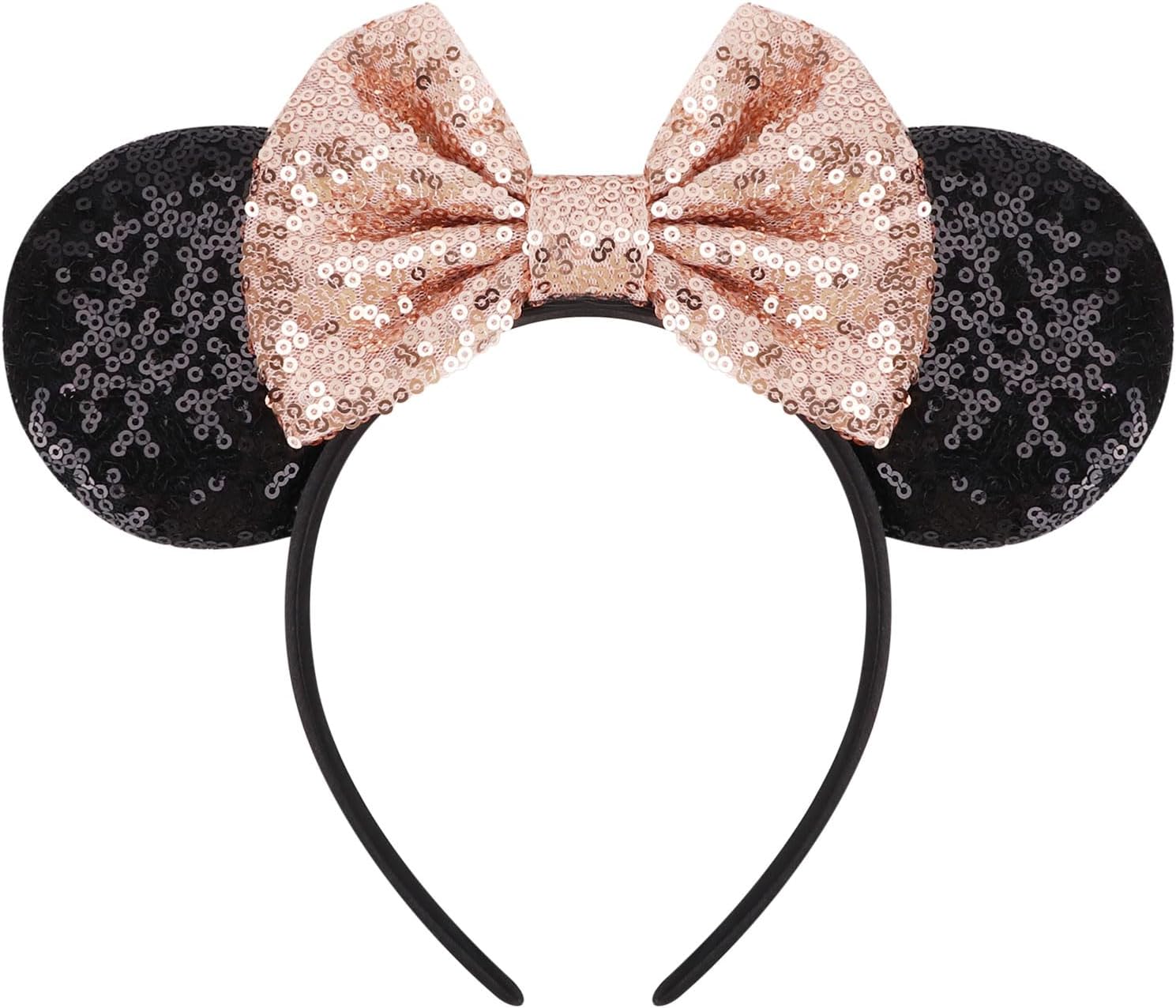 DRESHOW Mouse Ears Bow Sequins Party Decoration Cosplay Costume for Girls and Women