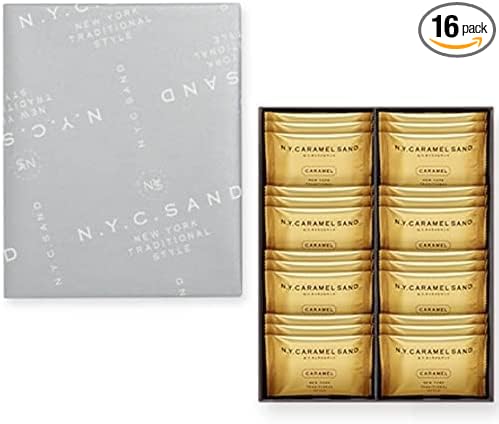 N.Y. Caramel Sand Tokyo Limited Gift [Noshi Compatible] New York Caramel Sand Hand Souvenir (8 pieces, Thank You)
