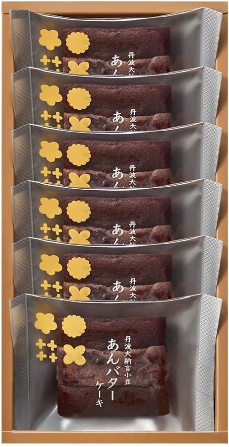 Nakajima Daisodo Tamba Dainagon Adzuki Beans, Butter Cake, Sweets, Baked Confectionery, Gift, Gift, Souvenir, Thank You, Return, Home Celebration, Celebration, Souvenir, Serveir, Sweets (Set of 12)