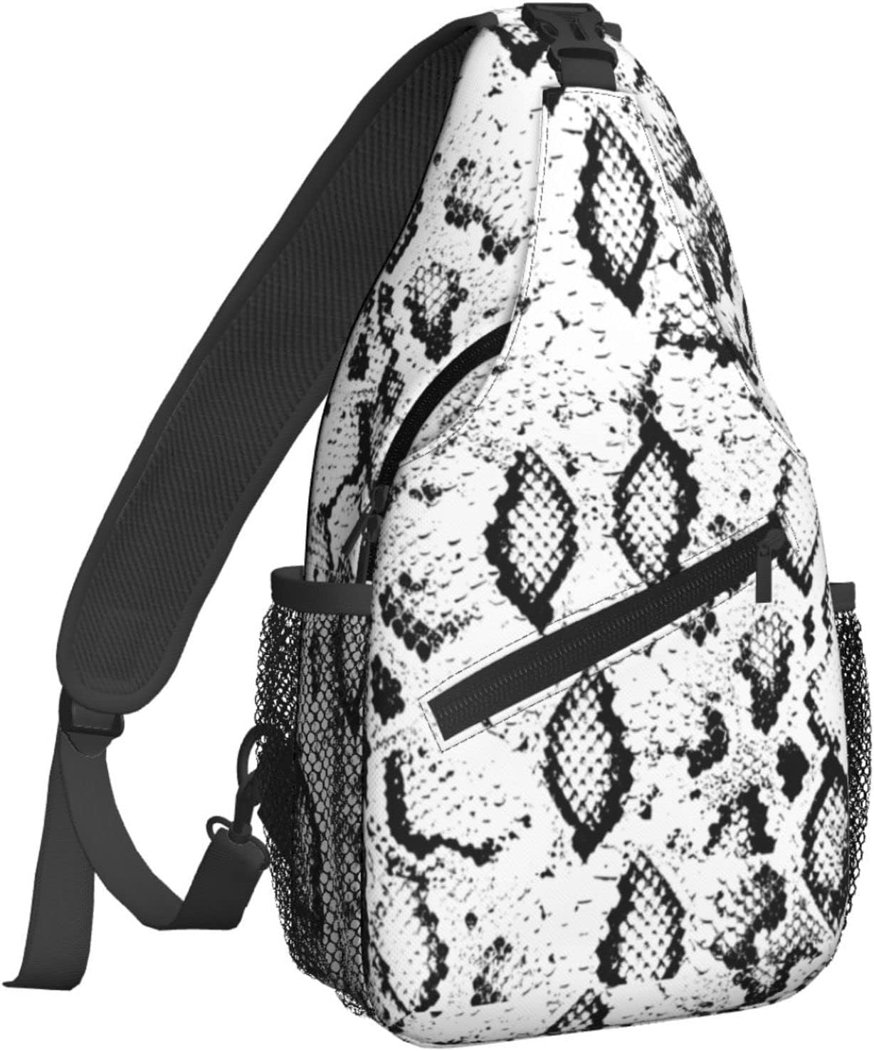 Famame Mochila bandolera para el pecho, bolsa de hombro, gimnasio, ciclismo, viajes, senderismo, mochila para hombres y mujeres, MultiColor37, Tamaño único