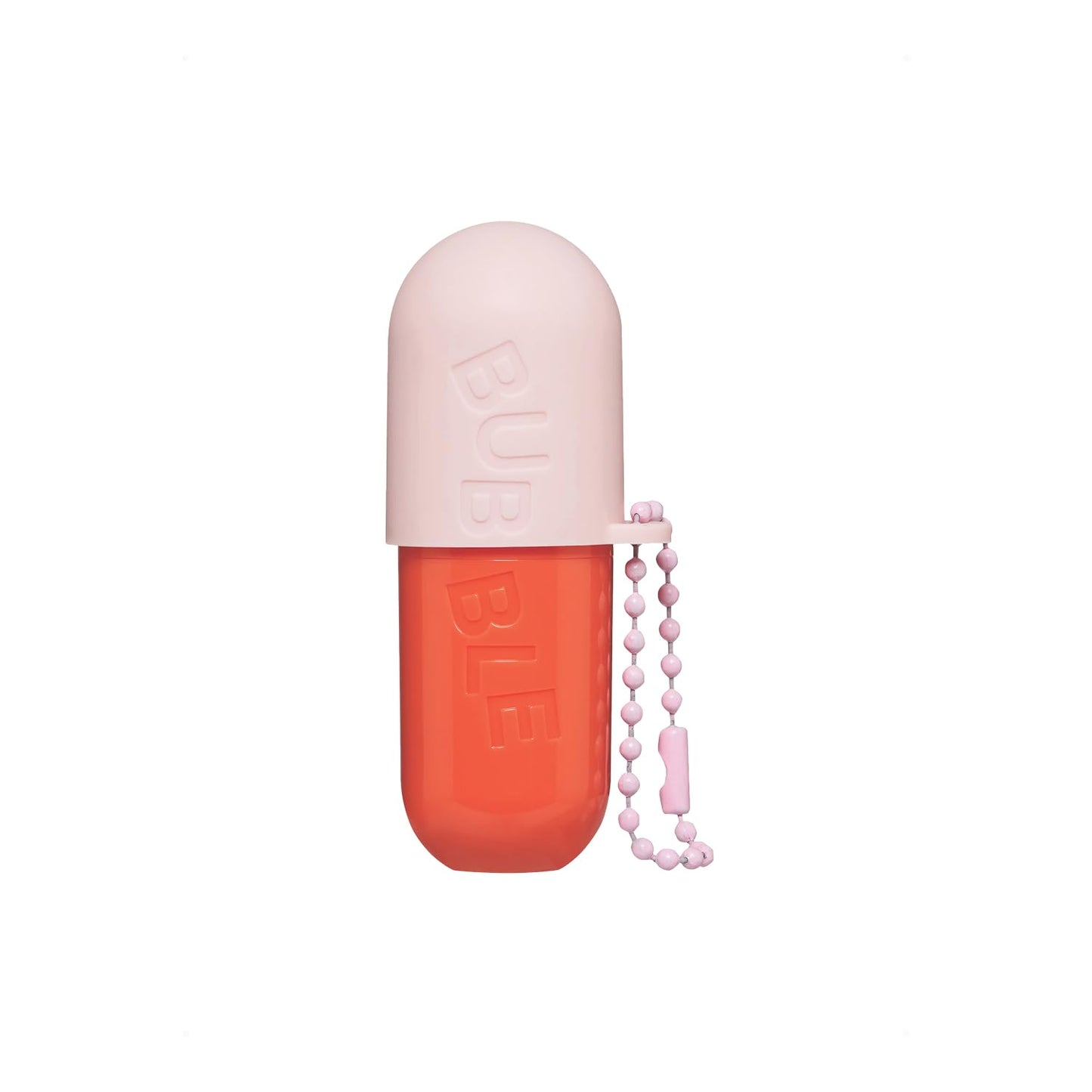 Bubble Skincare Mint Message Tell All - Bálsamo labial hidratante con dije de llavero, bálsamo labial antiadherente e hidratante para labios secos, vegano y libre de crueldad (0.17 fl oz)