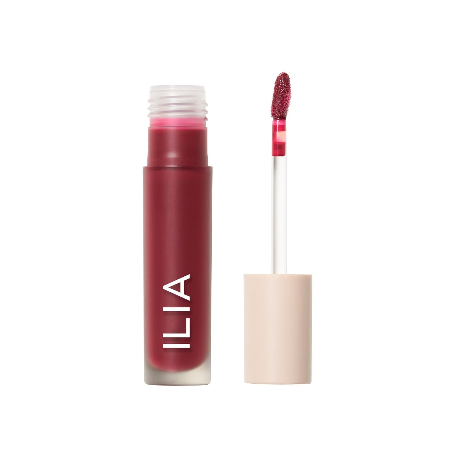 ILIA - Brillo labial hidratante Overglaze | Hidrata, regordete, suave | Larga duración, resistente al sangrado y a las plumas, alto brillo | Hidratación 24 horas, limpio, libre de crueldad y vegano