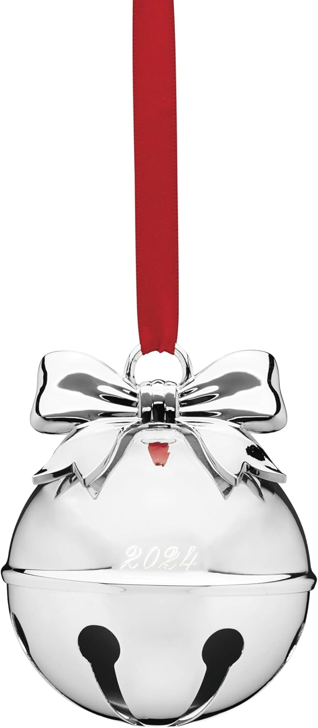 Lenox 896412 Adorno de árbol de Navidad de nuestra primera Navidad Micky & Minnie de metal 2024