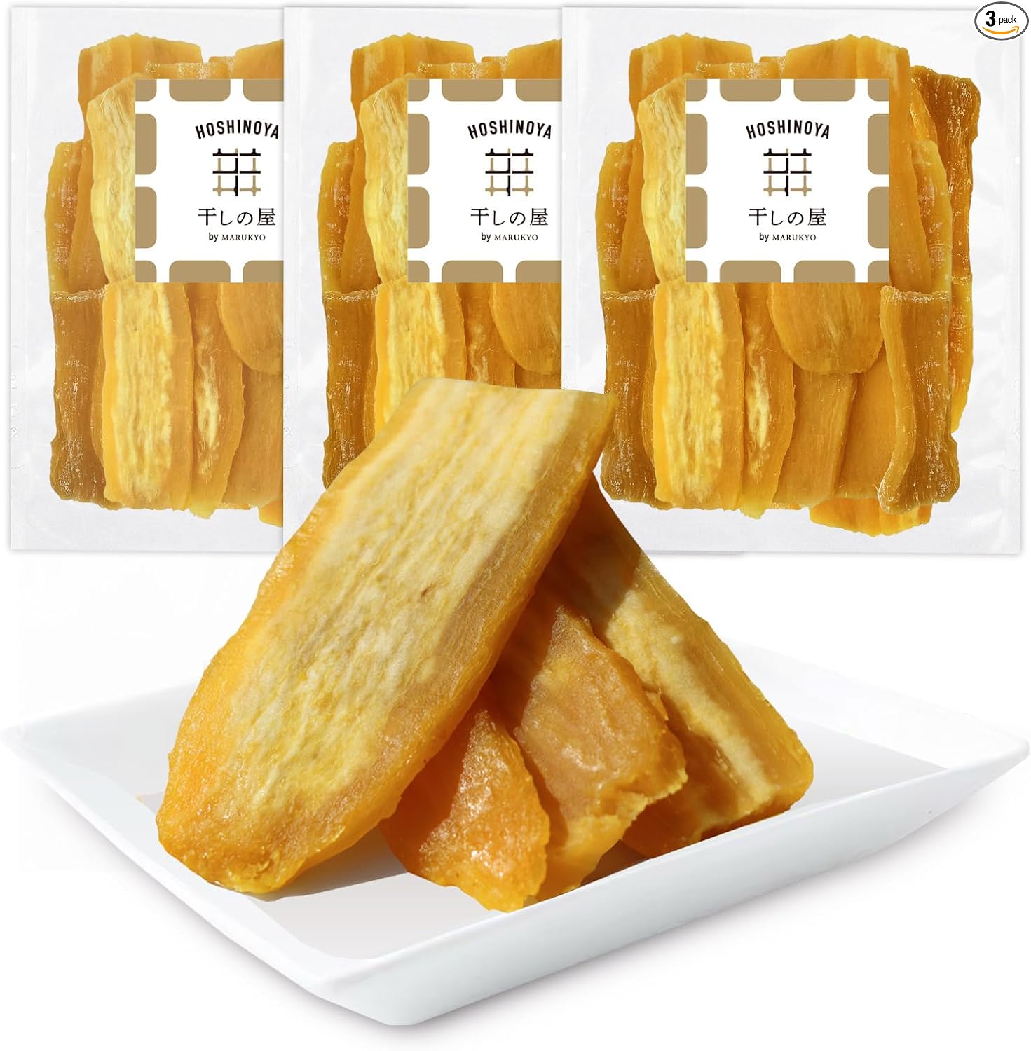 Dried Potatoes, 17.6 oz (500 g), Shirota, Made in Chiba Prefecture, Uses Red Haruka No Additives or Dyes, Perfect for Snacks, Dried Motions, 17.6 oz (500 g), Made in Japan | 干しの屋のOUTLET（アウトレット）商品「シロタ」　500gの大容量パックで登場　お得にたくさん食べたい方にお勧めの商品です