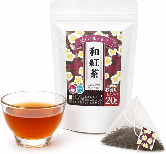 Kuwanaen Honten Chakura Brown Rice Tea Bags, 0.1 oz (3 g) x 10 Bags, Made in Yamagata Prefecture, Made in Japan, Made in Cold Brew and Hot Water