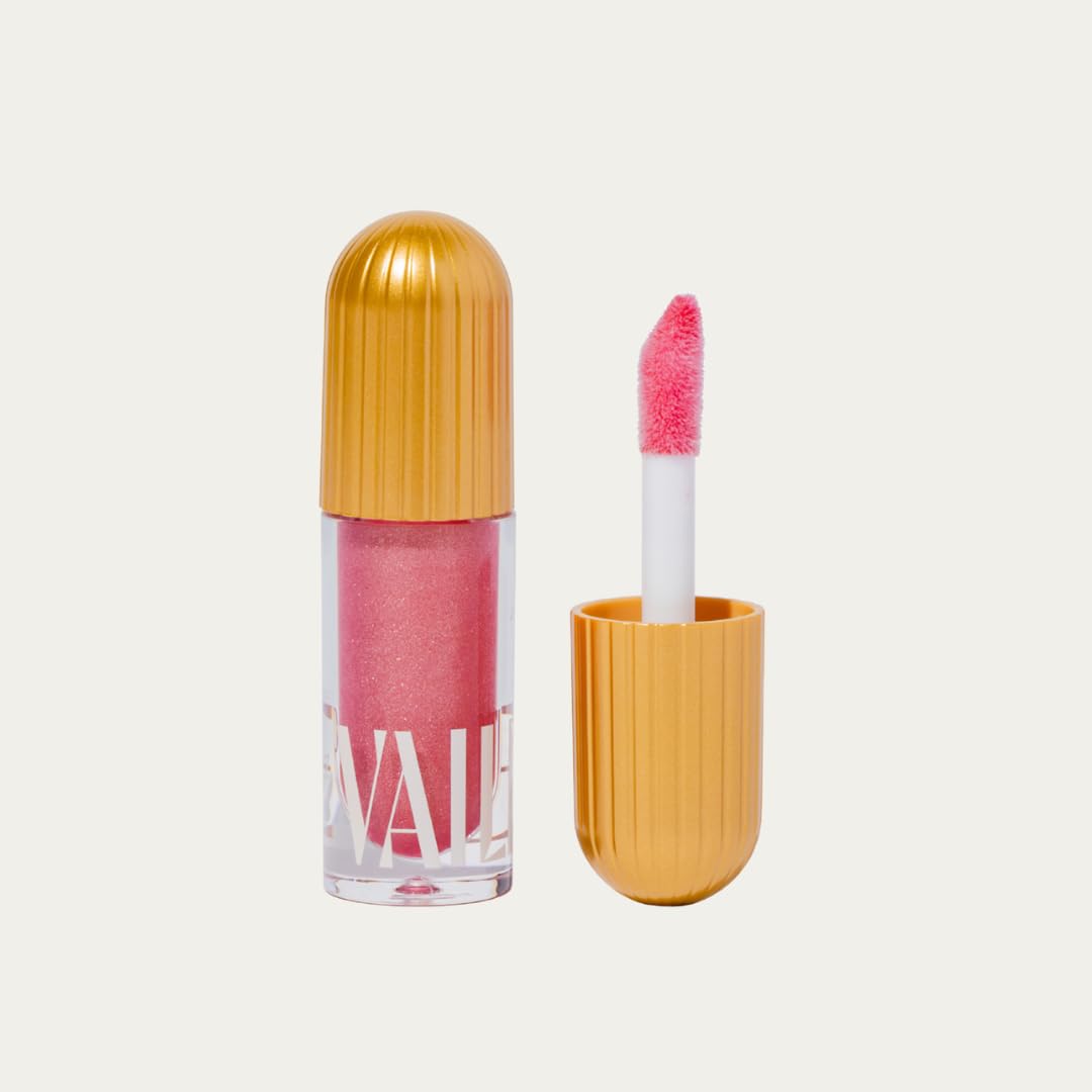 Brillo de labios brillante (Oro)