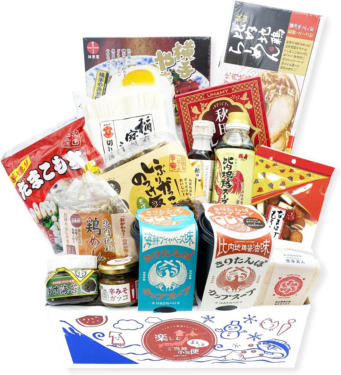 Local Whole Package Delivery Aomori Prefecture (S Size) Gourmet Umaimon Market