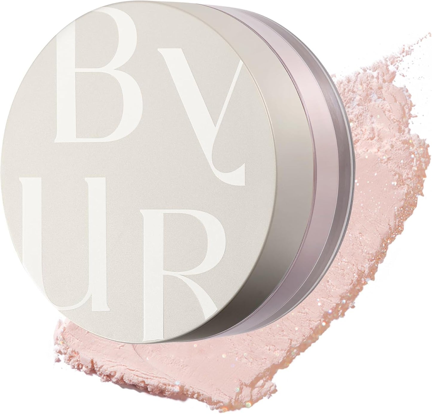 ByUR By Your Face Powder Loose Moist Moisturizing Collapse Prevention Pore Cover Korea Popular Serum Fit [Official Genuine Product] (Silky Semi-Matte [Loose Powder 01 Clear])