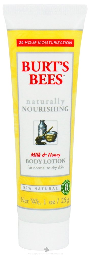 Burt's Bees Loción corporal de leche y miel, 12 onzas (paquete de 3)