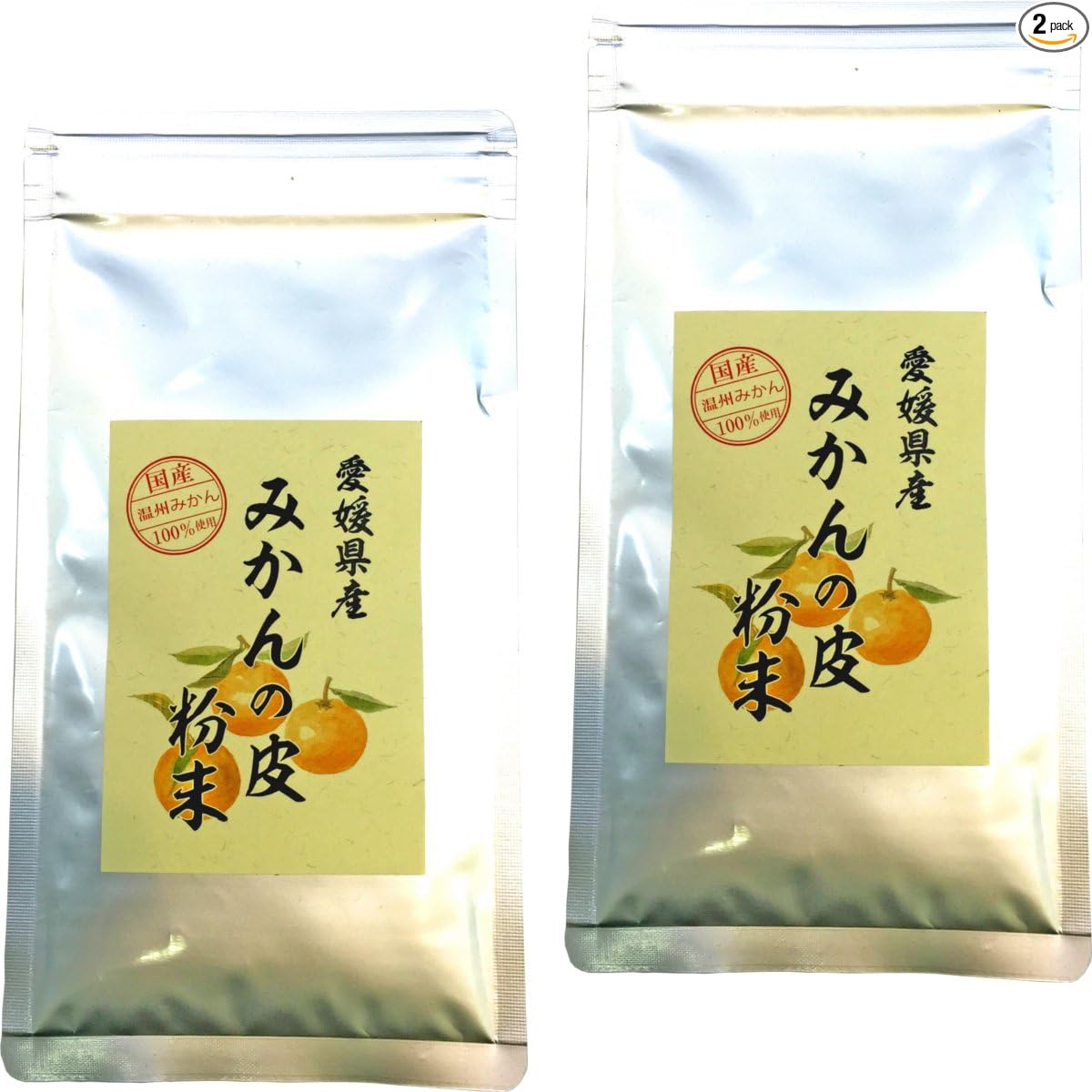[100% Made in Japan] Unshu Mandarin Orange Peel Powder, 2.8 oz (80 g), Additive-free, Ehime Prefecture Sugamo Teahouse Sannenen