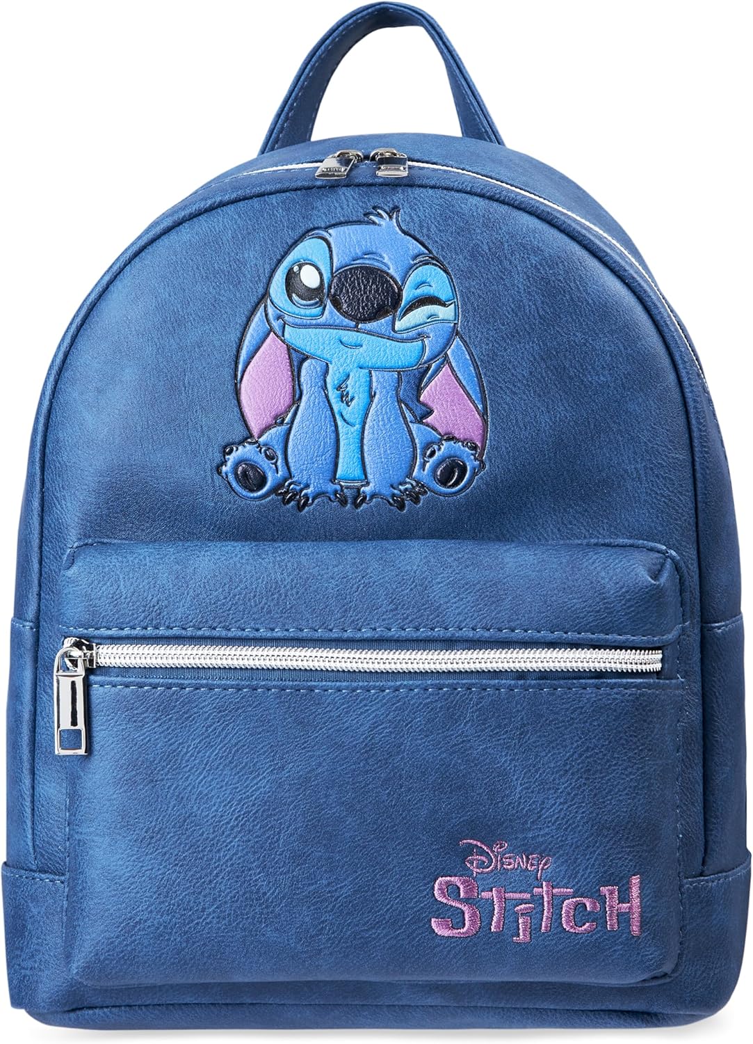 Disney Eeyore Stitch Women's Teenager and Girl Small Travel Bag Daytime Shopping Fashion PU Leather Backpack Gift for Her