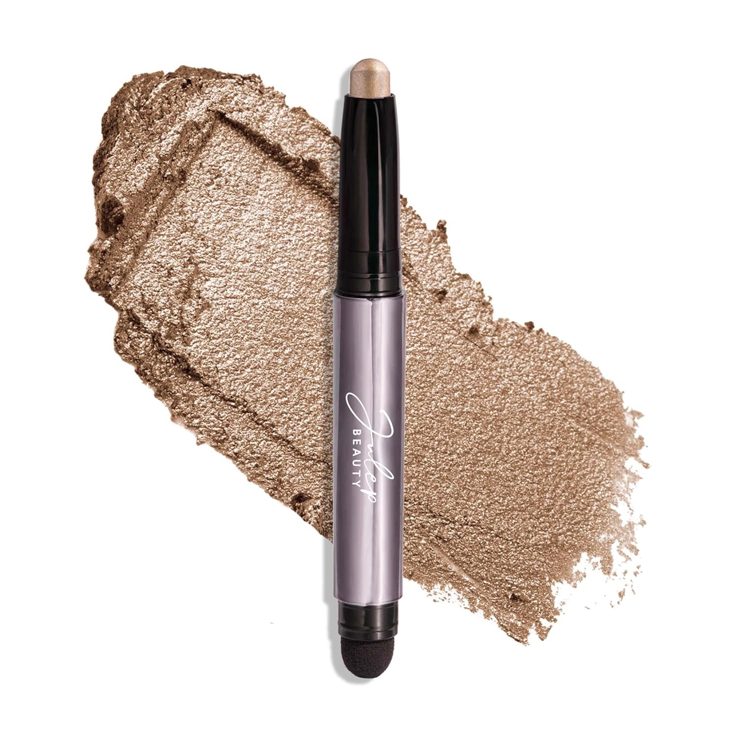 Julep Eyeshadow 101 Cream-to-Powder Waterproof Eyeshadow Stick – Rose Shimmer – Long-Lasting, Buildable, Crease-Proof, Cruelty Free, Shimmer Finish with Built-In Smudger