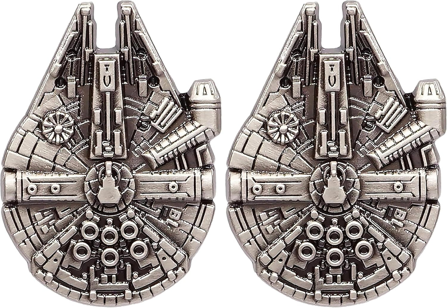 Pin de solapa de peltre con diseño de Halcón Milenario de Star Wars