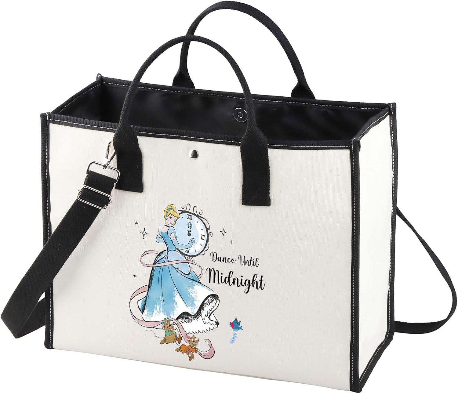 WZMPA Bolsa de mano mágica de princesa de dibujos animados para fanáticos de ratas, regalos de baile hasta medianoche Scullery Maid Bolsa de hombro de cuentos de hadas Merch
