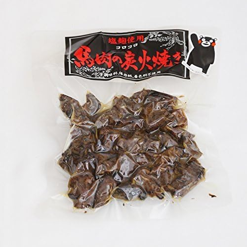 Sakura Foods Kumamoto Specialty Horse Meat Charcoal Grilled (5.3 oz (150 g) x 1 Pack, Salt Koji (Heated Meat Products, Horse Meat Processed Products, No Scientific Seasonings, Preservatives,