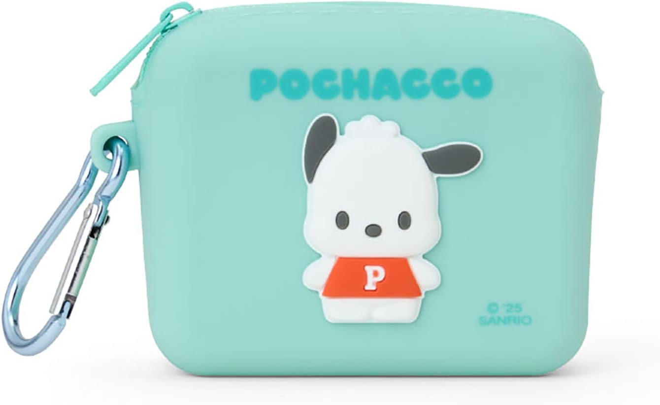 Sanrio Silicone Hello Kitty Mini Pouch, Accessory Case, Cosmetic Pouch, Coin Purse 357588