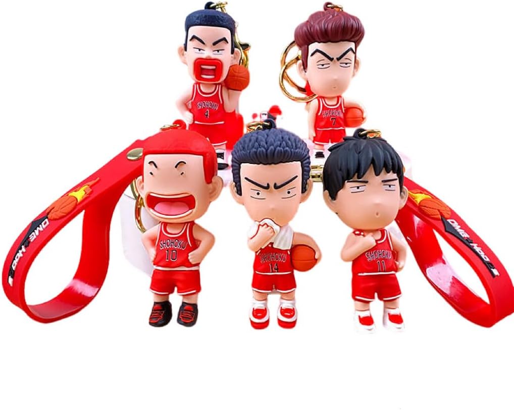 [Mprocen] 5 Pcs Keychain Pendant Fashion Charm Decoration Keychain