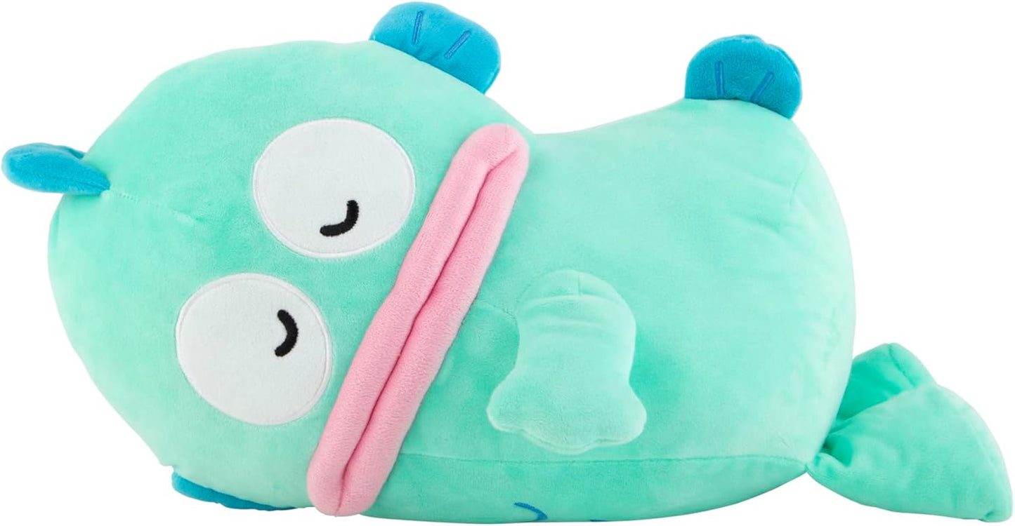 MORIPiLO Sanrio Hello Kitty Body Pillow, Soft Material, Marshmallow Texture, Plush Pillow, Large Cushion, Cute, Large Size, Easy Sleeping Pillow, Approx. 17.7 inches (45 cm) (Hello Kitty Pink)
