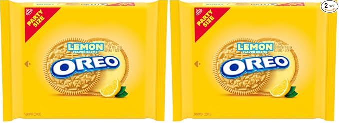 OREO REESE'S Peanut Buttery Creme Chocolate Sandwich Cookies, 12.35 oz (Pack of 2)