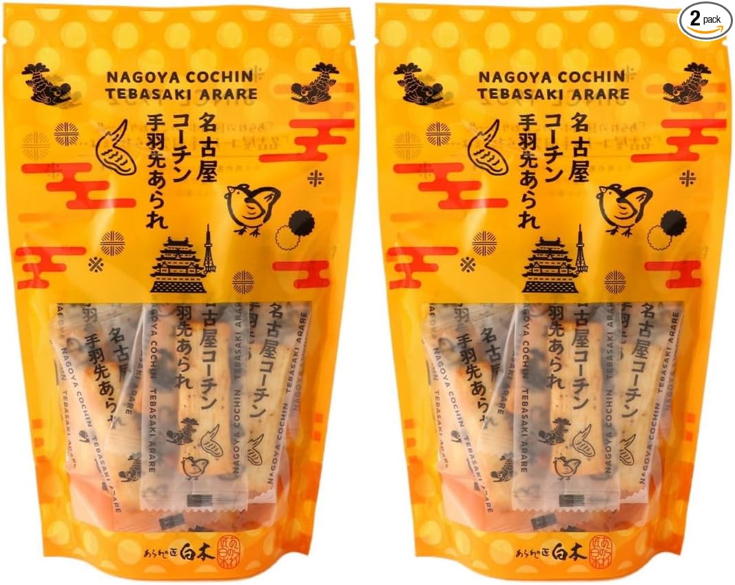 Nagoya Coatin, Nagoya Rice Sweets, 1.6 oz (45 g), Made in Japan, Uses Nagoya Coatin Extract, Sweet & Spicy Treats